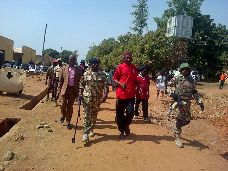 NYSC DG inspects facilities at Kaduna Camp